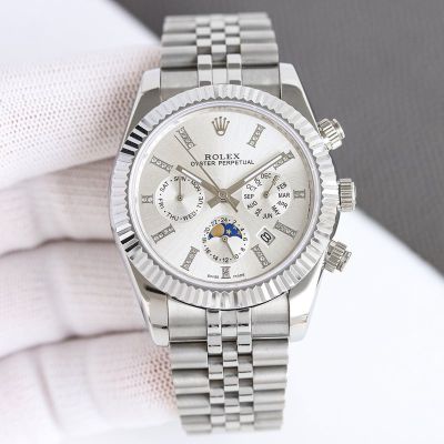 Rolex Oyster Perpetual Replica with Jubilee Bracelet 9100 Movement 904L Steel 41*10mm Watch